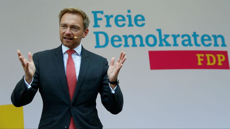 El liberal Christian Lindner, la nueva estrella de la política alemana