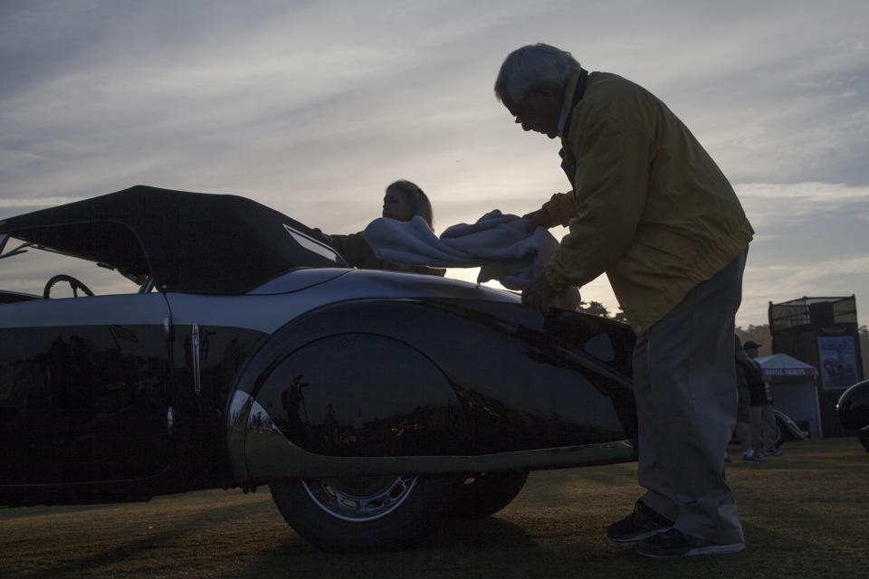 <p>Showing at Pebble Beach requires fastidious preparation. Prepping for Dawn Patrol means ensuring every surface is polished and practically perfect, ahead of a public display on the fairway.</p>