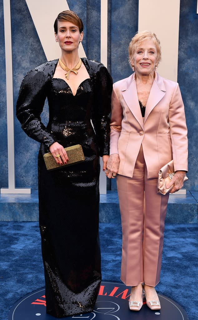 Sarah Paulson, Holland Taylor, 2023 Vanity Fair Oscar Party