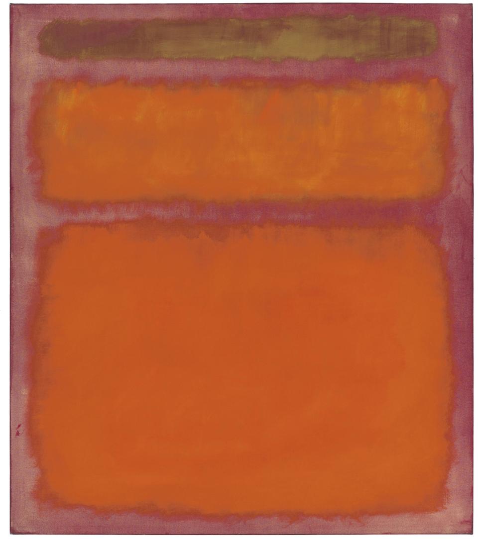 FILE - This undated image provided by the 1998 Kate Rothko Prizel & Christopher Rothko/Artists Rights Society (ARS), New York via Christie's shows Mark Rothko's 1961 "Orange, Red, Yellow," oil painting which had been in the collection of the late philanthropist David Pincus of Philadelphia and for years on loan at the Philadelphia Museum of Art. It sold for $86.8 million on Tuesday, May 8, 2012, a record for the artist. (AP Photo/1998 Kate Rothko Prizel & Christopher Rothko/Artists Rights Society (ARS), New York via Christie's, File) NOTE: CREDIT IS MANDATORY, FOR USE ONLY WITH CHRISTIE'S AUCTION STORIES