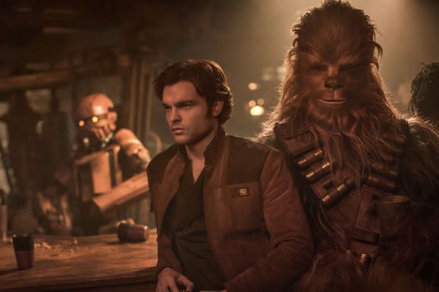 Alden Ehrenreich in Solo: A Star Wars Story (Lucasfilm)