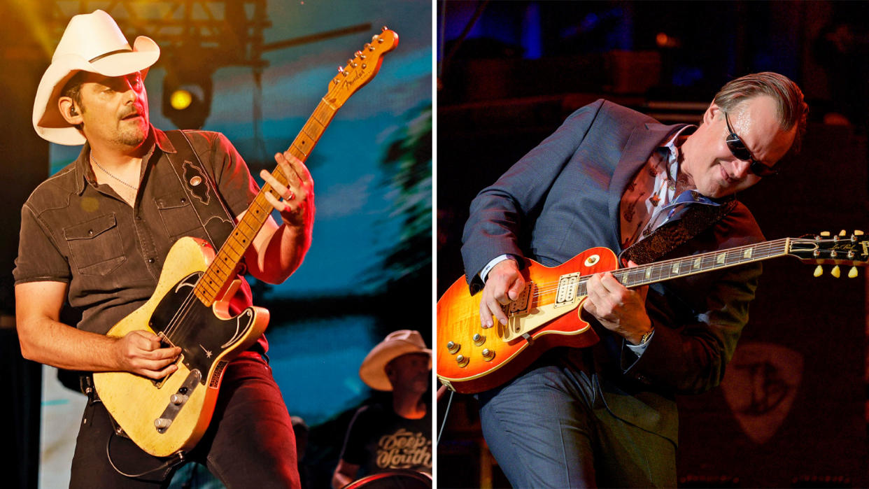  Brad Paisley and Joe Bonamassa performed at Nashville's 2023 4th of July celebrations 