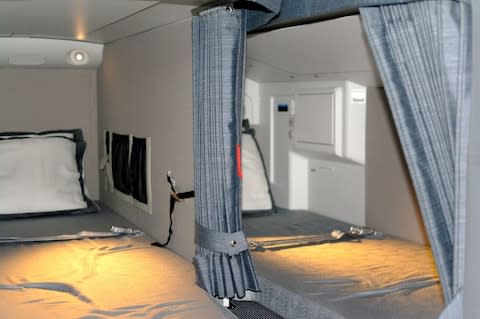 The pilots' real beds - Credit: David Flynn