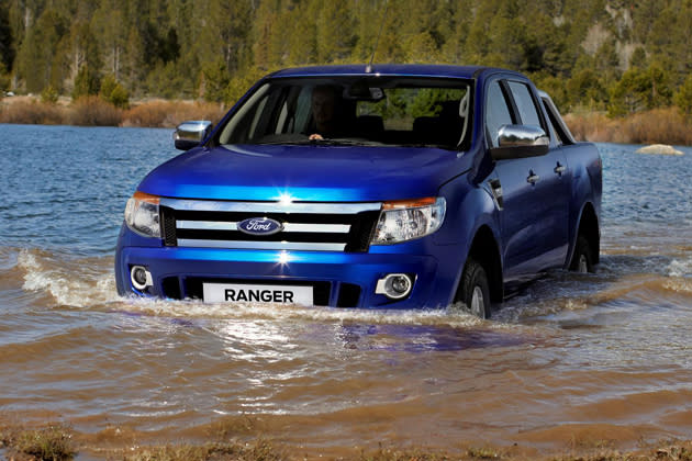 Ford Ranger<br> Engine: 2.2L Turbo-diesel<br> Power: 148bhp<br> Torque: 375Nm<br> Unlike its predecessor the Ford Courier, the Ranger was an instant hit amongst Malaysian off-roaders. The Ranger made owning a pick-up truck in Malaysia cool. Sporting a handsome yet aggressive look, the pick-up truck from the Blue Oval offers good carrying capacity and 4x4 capabilities while being offered with a reasonable price tag though the most appealing Ranger is the monstrous Wild Track.