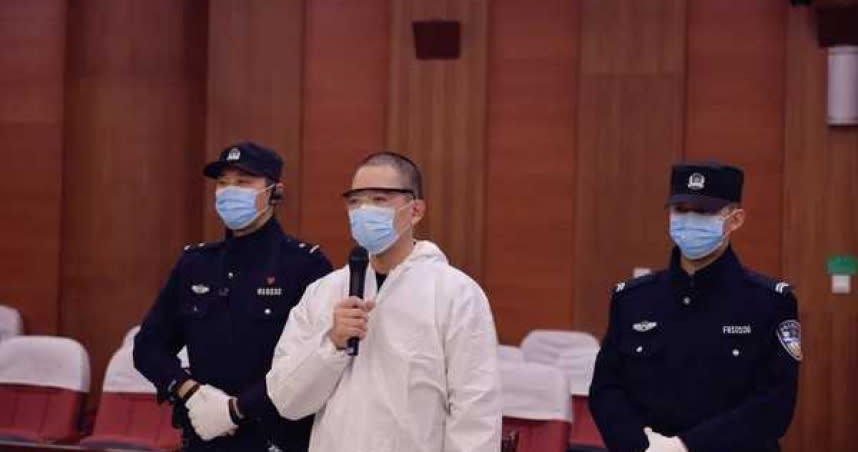 被告人林建材被處以死刑、剝奪政治權利終身。（圖／翻攝自觀察者網）