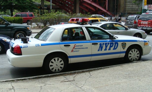 NYPD cruiser