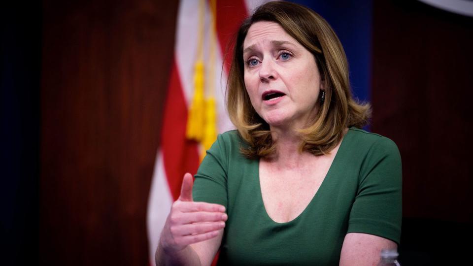 In a memo Wednesday, Deputy Defense Secretary Kathleen Hicks reminded all troops that unauthorized disclosure of classified information, whether intentional or unintentional, “is a reportable security incident.” (Air Force Staff Sgt. Jack Sanders/DoD))