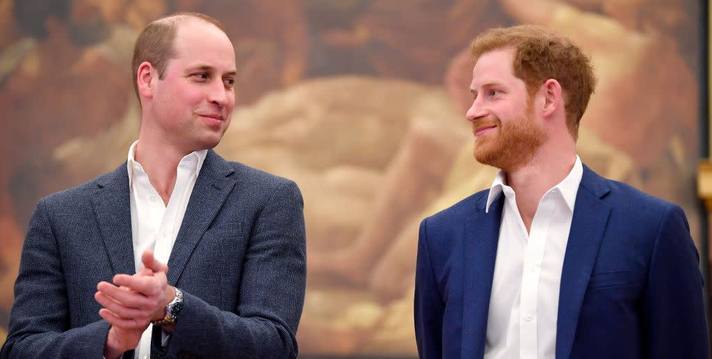 london, england april 26 prince william, duke of cambridge and prince harry attend the opening of the greenhouse sports centre on april 26, 2018 in london, united kingdom photo by toby melville wpa poolgetty images