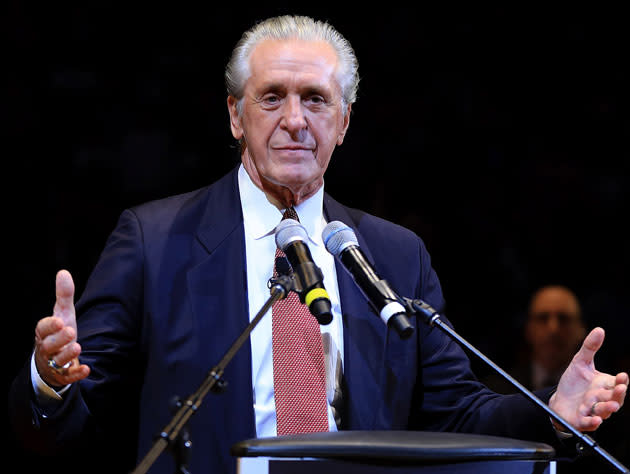 Pat Riley started up with the Heat in 1995. (Getty Images)