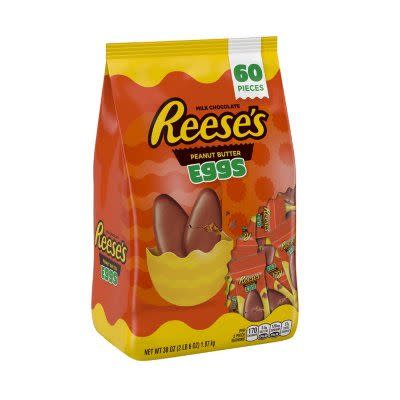 25) Reese's Easter Milk Chocolate Peanut Butter Eggs