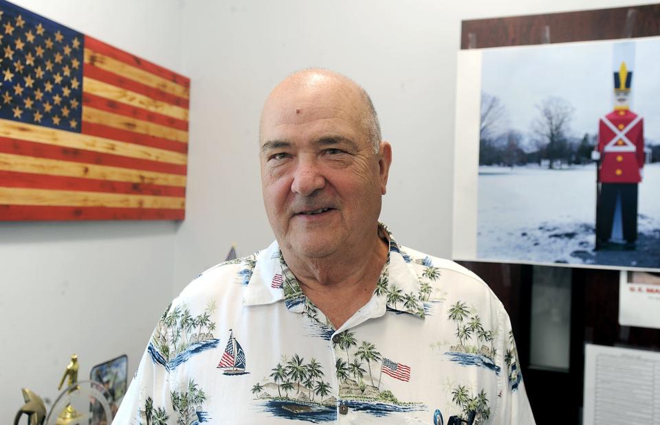 Ed Carr, pictured in his MetroWest Regional Transit Authority (MWRTA) office June 14, 2022. The first and only MWRTA executive director will retire at the end of this month.