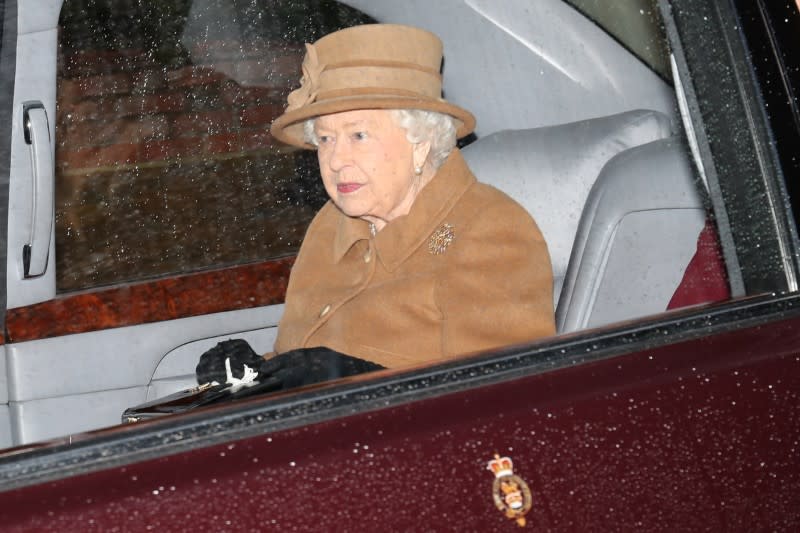 Members of the royal family attend church in Sandringham