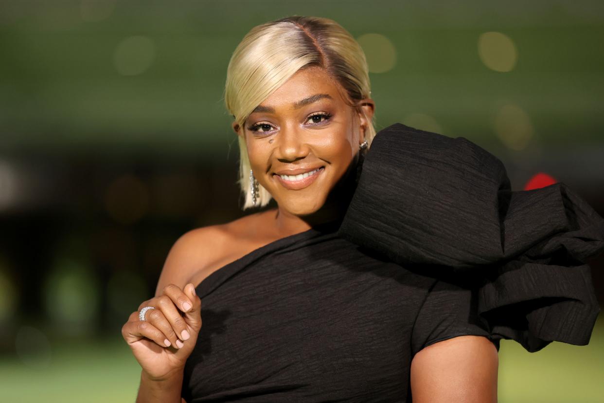 LOS ANGELES, CALIFORNIA - SEPTEMBER 25: Tiffany Haddish attends The Academy Museum of Motion Pictures Opening Gala at The Academy Museum of Motion Pictures on September 25, 2021 in Los Angeles, California. (Photo by Amy Sussman/Getty Images)