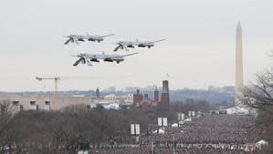 The Onion's fake photo shows drones flying over Obama's inauguration (The Onion)