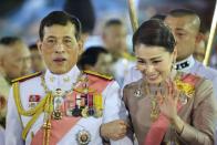 Ceremony to commemorate the death of King Chulalongkorn, known as King Rama V, at The Grand Palace in Bangkok