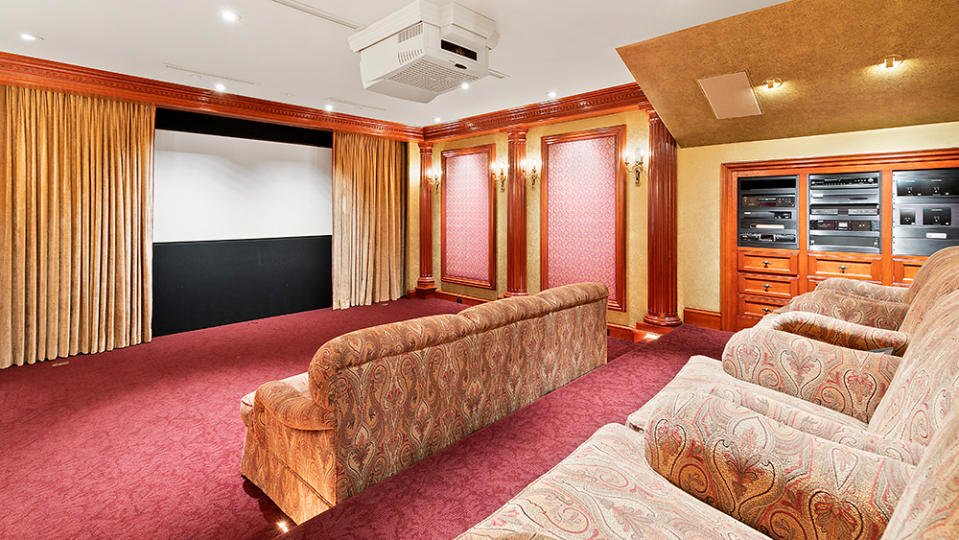 The screening room. - Credit: Photo: Courtesy of Golden Gate Sotheby’s International