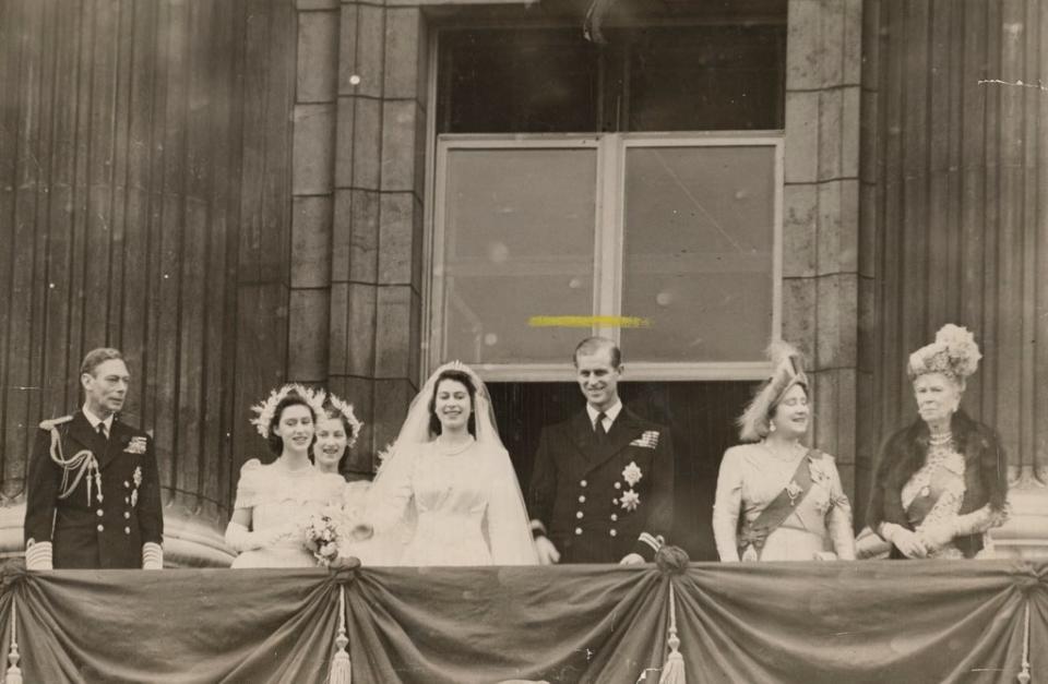 The Queen and Prince Philip on their wedding day (Getty Images)