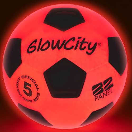 <p><strong>GlowCity</strong></p><p>amazon.com</p><p><strong>$39.99</strong></p><p><a href="https://www.amazon.com/dp/B01N786LSA?tag=syn-yahoo-20&ascsubtag=%5Bartid%7C10055.g.29417608%5Bsrc%7Cyahoo-us" rel="nofollow noopener" target="_blank" data-ylk="slk:Shop Now;elm:context_link;itc:0;sec:content-canvas" class="link ">Shop Now</a></p><p>Now she can practice her penalty kicks even after the sun goes down. <strong>LEDs keep this soccer ball illuminated</strong> so it's easy to see at night, and if soccer isn't her sport, you can get a <a href="https://www.amazon.com/GlowCity-Light-Football-Youth-Size-Better-Smaller/dp/B00GMP3Z6S?tag=syn-yahoo-20&ascsubtag=%5Bartid%7C10055.g.29417608%5Bsrc%7Cyahoo-us" rel="nofollow noopener" target="_blank" data-ylk="slk:football;elm:context_link;itc:0;sec:content-canvas" class="link ">football</a>, <a href="https://www.amazon.com/Glow-in-the-Dark-Basketball/dp/B009JBJ142?tag=syn-yahoo-20&ascsubtag=%5Bartid%7C10055.g.29417608%5Bsrc%7Cyahoo-us" rel="nofollow noopener" target="_blank" data-ylk="slk:basketball;elm:context_link;itc:0;sec:content-canvas" class="link ">basketball</a> or <a href="https://www.amazon.com/Glow-in-the-Dark-Volleyball/dp/B00X78S5AY?tag=syn-yahoo-20&ascsubtag=%5Bartid%7C10055.g.29417608%5Bsrc%7Cyahoo-us" rel="nofollow noopener" target="_blank" data-ylk="slk:volleyball;elm:context_link;itc:0;sec:content-canvas" class="link ">volleyball</a>. <em>No age recommendation given</em></p>