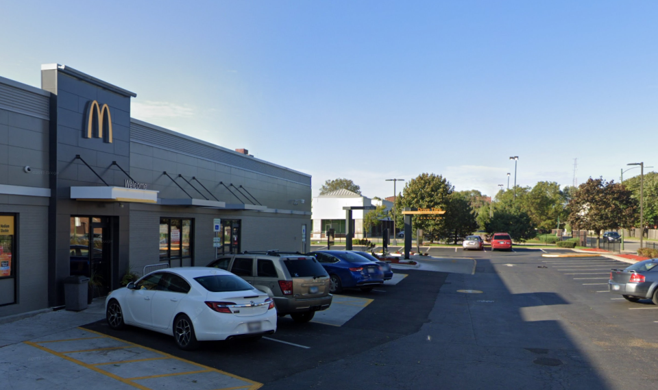 The McDonald's in Homan Square where the shooting occurred. Source: Google Maps