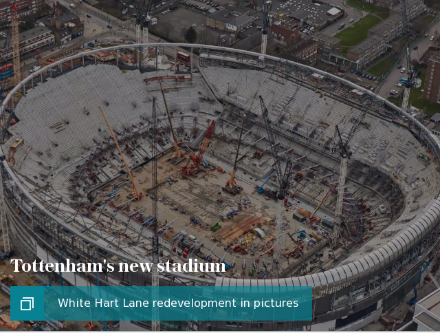 Tottenham's new stadium in pictures