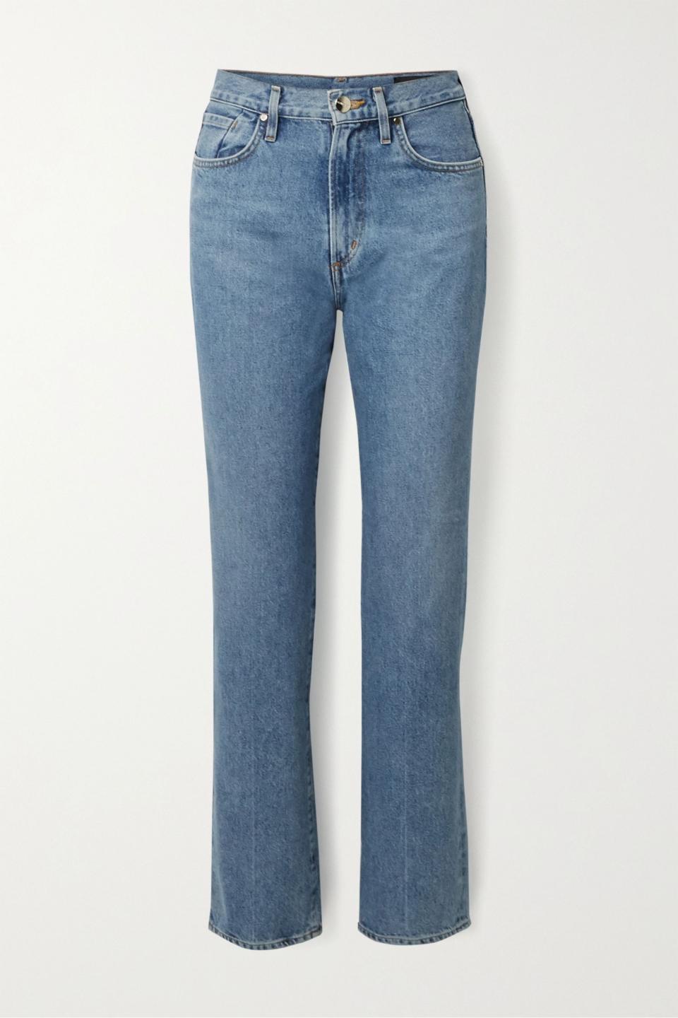 Nineties Classic high-rise straight-leg jeans