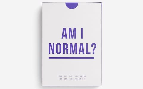 The School of Life Am I Normal? Cards  - Credit: Magma