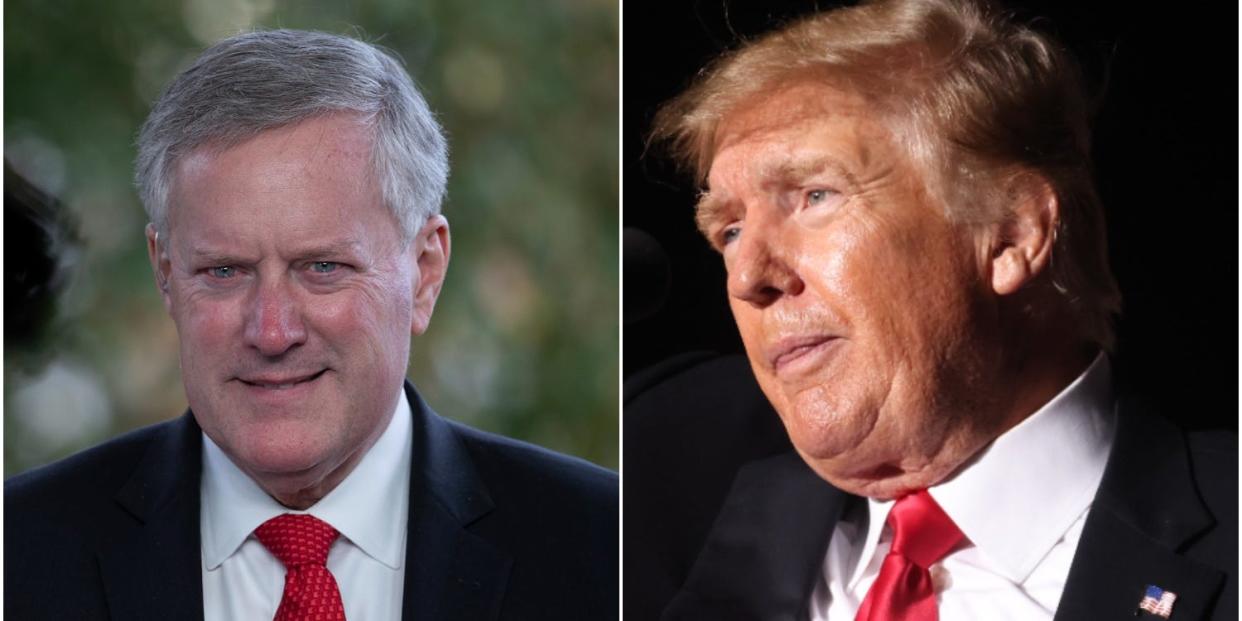 Mark Meadows, Donald Trump