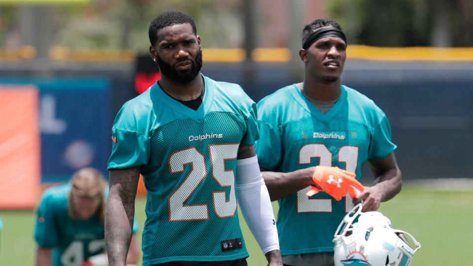 <ul> <li><strong>Team: </strong>Miami Dolphins</li> <li><strong>Position: </strong>Cornerback</li> <li><strong>2021 Base Salary: </strong>$12,075,000</li> <li><strong>2021 Signing Bonus Pay: </strong>$1,400,000</li> <li><strong>2021 Roster Bonus: </strong>$710,294</li> <li><strong>2021 Miscellaneous Pay: </strong>$1,000,000</li> </ul> <p><strong>2021 Cap Hit: </strong>$15,185,294</p> <p><small>Image Credits: Lynne Sladky/AP</small></p>