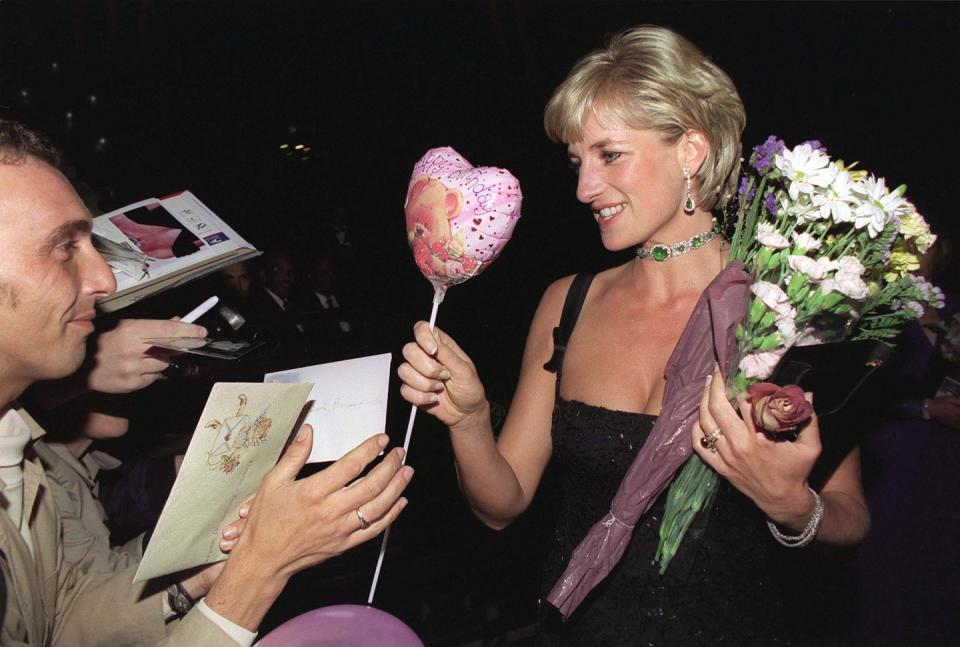 Princess Diana celebrates her last birthday in style.