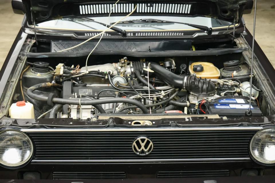 1984 volkswagen rabbit convertible wolfsburg edition 5 speed engine