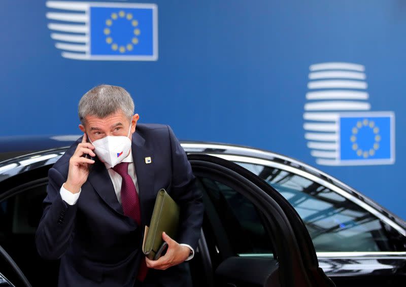 FILE PHOTO: EU leaders summit in Brussels