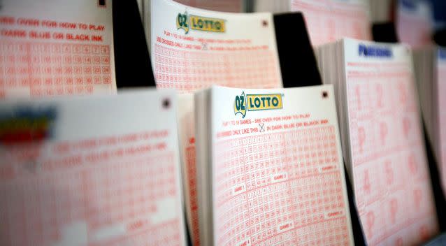 The mother said she had only just started playing Oz Lotto. Photo: Getty