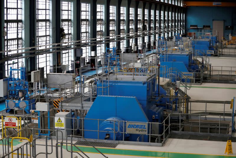 FILE PHOTO: A view of the Lochaber Aluminium smelter and hydroelectric site, which is owned by Sanjeev Gupta's GFG Alliance, at Fort William