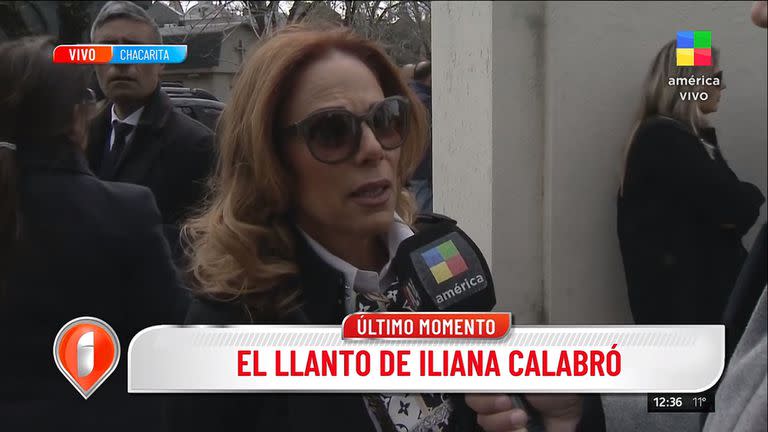 Iliana Calabró quebró en llanto al hablar de la partida de Silvina Luna y Mariano Caprarola; dos grandes amigos