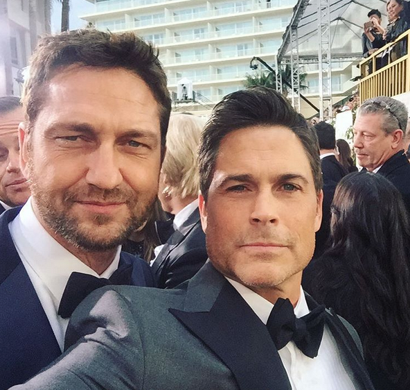 Gerard Butler and Rob Lowe