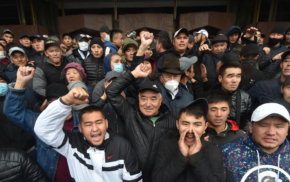 KYRGYZSTAN-VOTE-DEMONSTRATION