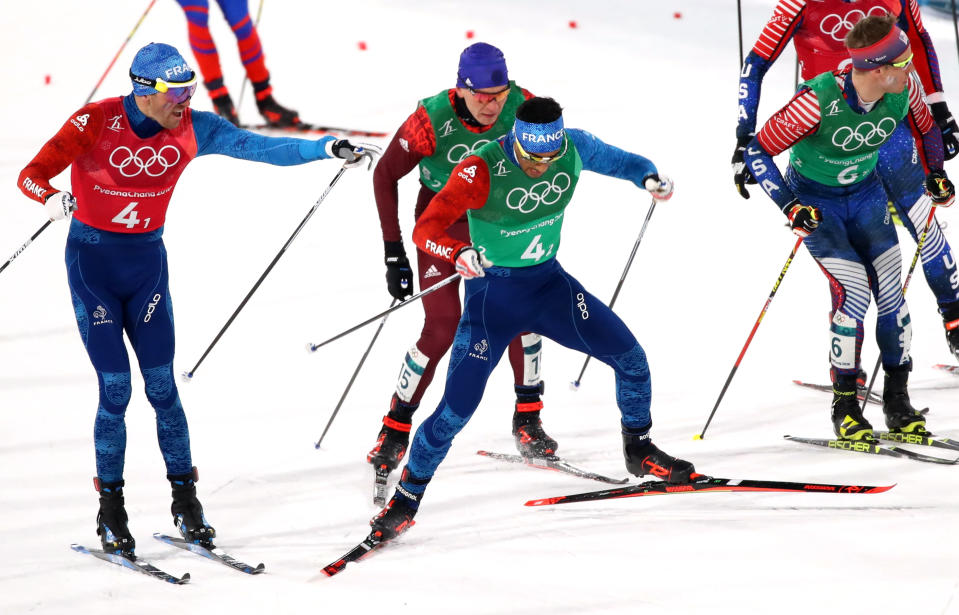 Manificat et Jouve bronzés en ski de fond