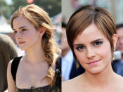 'Harry Potter' alumni Emma Watson famously chopped off her locks not long after the sported this plait at Galstonbury in 2010. Full marks for updating her look and saying goodbye to schoolgirl Hermione.