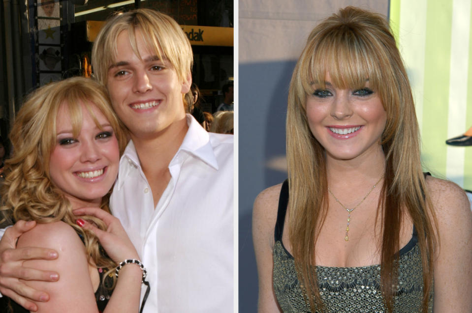 hilary and aaron together and then lindsey