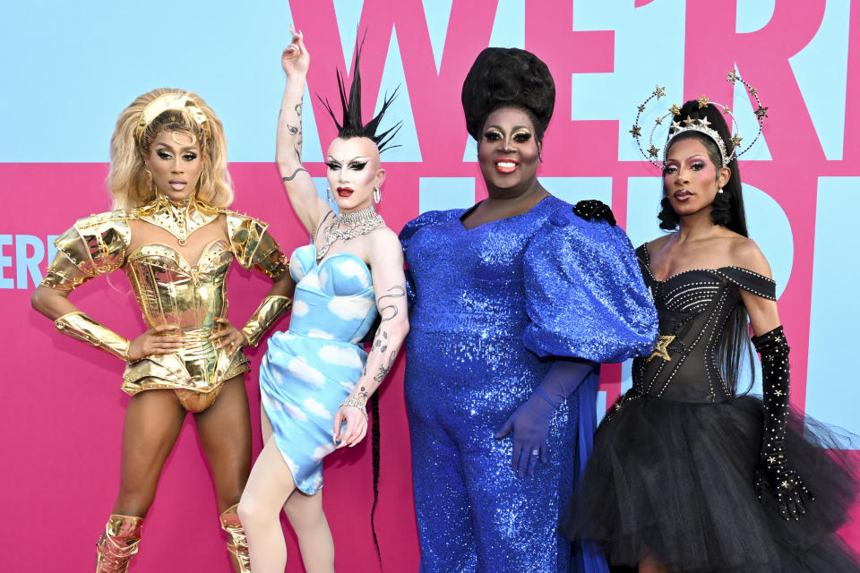 Priyanka, Sasha Velour, Latrice Royale and Jaida Essence Hall