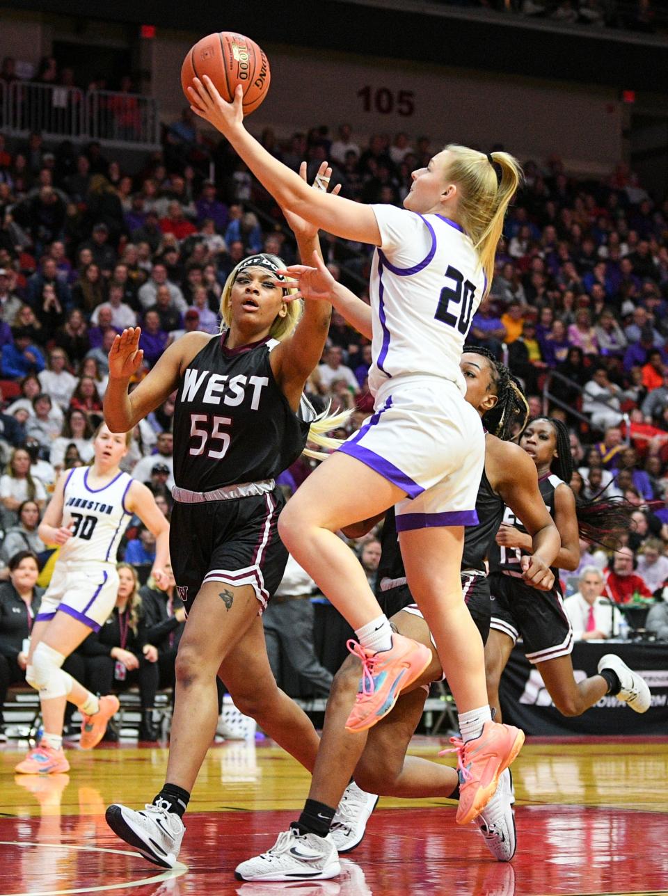 Iowa high school girls basketball fans can expect a tight race between Waterloo West and Johnston for the top spot.