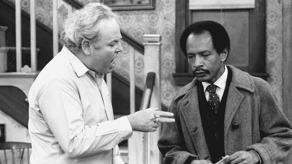 Carroll O'Connor stars as Archie Bunker and Sherman Hemsley as George Jefferson in "All In The Family." - CBS/Getty Images