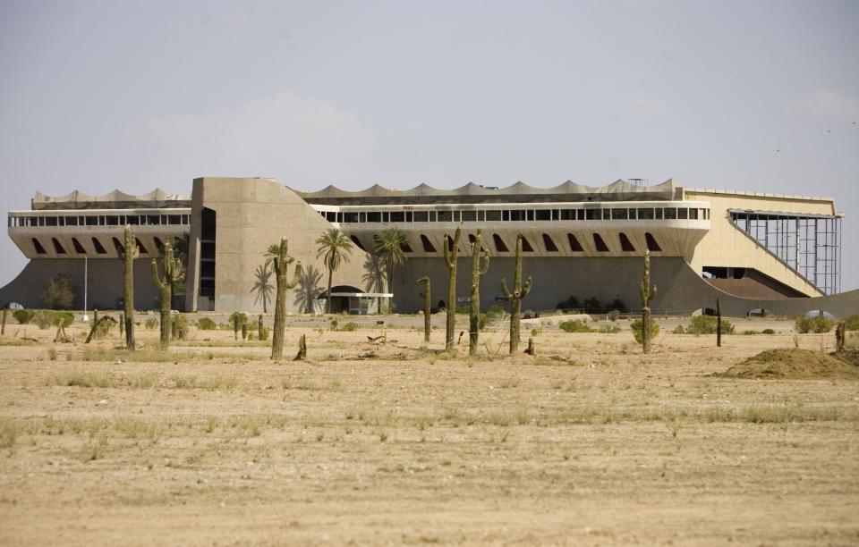 The abandoned Phoenix Trotting Park in Goodyear was razed years ago.