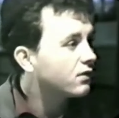 Mark Ashton being interviewed