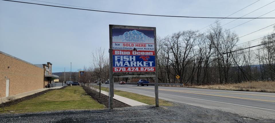 Blue Ocean Fish Market is located at 764 N. 9th St. (Route 611), Stroudsburg, between Aldi and the Ertle Subaru dealership.