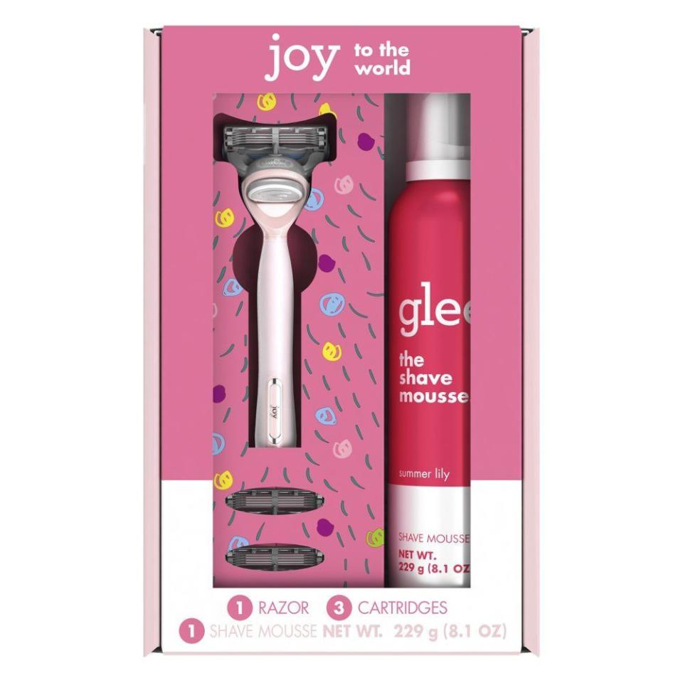 joy Pink Holiday Shave Gift Set
