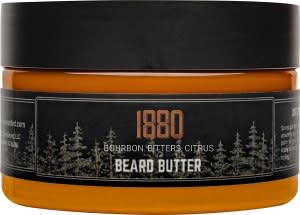 live bearded beard butter on white background