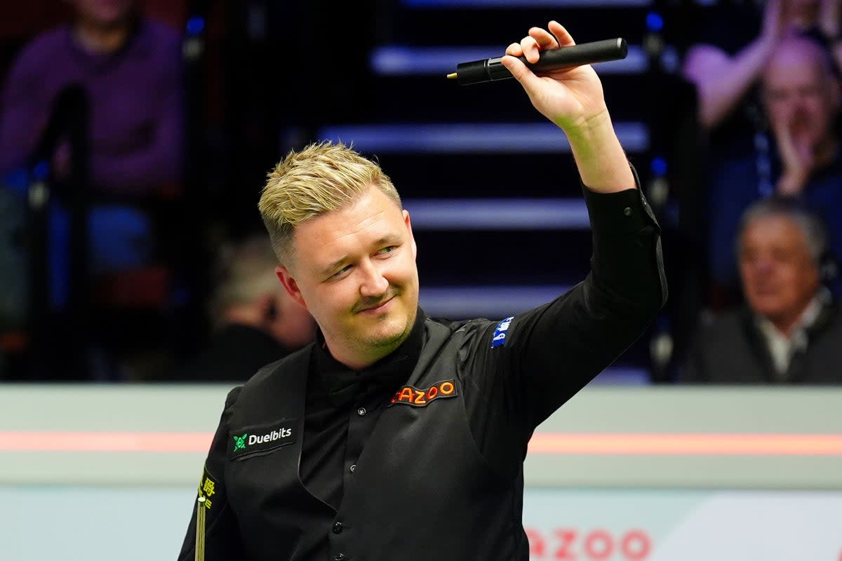 Kyren Wilson is bidding for a first world title  (PA Wire)