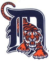 The Detroit Tigers logo from 1994-2005.