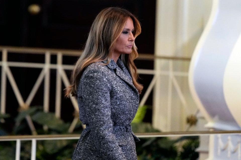 Melania Trump at Rosalynn Carter's funeral